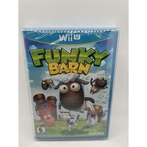 Funky Barn (Nintendo Wii U, 2012) Brand New Factory Sealed - With Case